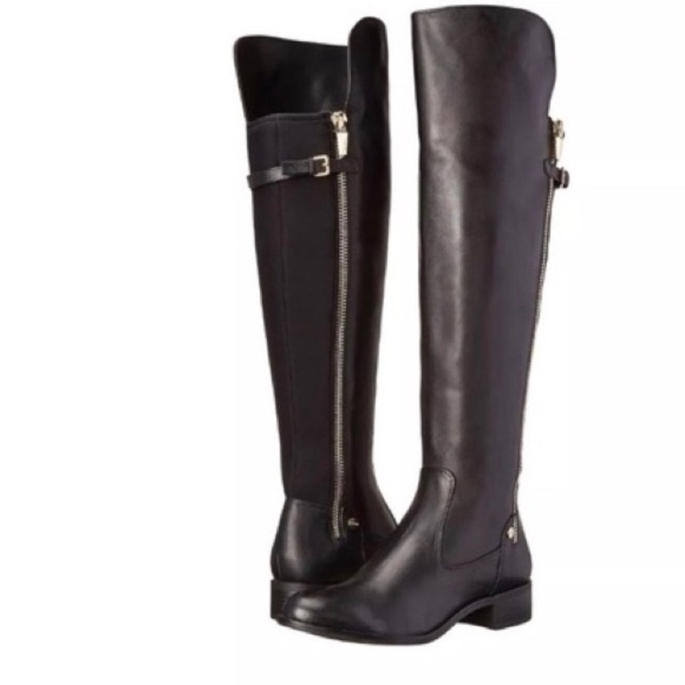 Calvin Klein Gigi Black Over The Knee Boots